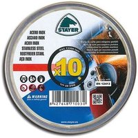 WA60TBF-41 extradünne Standard-Edelstahlscheibe zum Schneiden von Eisenmaterialien Ø115 x 1 x 22,23 mm (Packung mit 10) von OSCAR DIAMANT