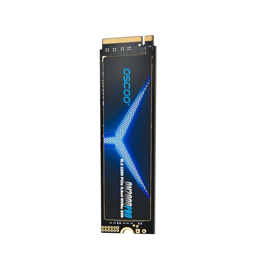 OSCOO PCIe 5.0x4 2280 NVMe M.2 SSD 2TB bis zu 13000 MB/s Lesegeschwindigkeit, 7500 MB/s Schreiben, Gen5 Interne Festplatte NVMe 3D TLC NAND Auch AI, Spiele, PC, laptops Werden eingesetzt OSCOO PCIe 5.0x4 2280 NVMe M.2 SSD 2TB bis zu 13000 MB/s Lesegeschwindigkeit, 7500 MB/s Schreiben, Gen5 Interne Festplatte NVMe 3D TLC NAND Auch AI, Spiele, PC, laptops Werden eingesetzt von OSCOO
