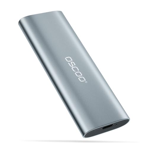 OSCOO SSD Gehäuse M.2 NVMe Gehäuse USB C PCIe M2 SSD Caddy Typ C 3.1 Gen2 von OSCOO