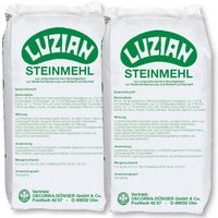 Oscorna - Luzian Steinmehl 25 kg Basalt Bodenaktivator Bodenverbesserer Bodenhilfsstoff von OSCORNA