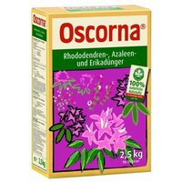Oscorna - Rhododendren-, Azaleen- und Erikadünger 2,5 kg für 25 bis 50 m² von OSCORNA