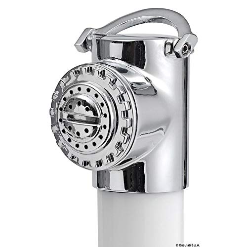 Osculati New Edge Dusche, verchromt PVC-Schlauch 4 m von OSCULATI