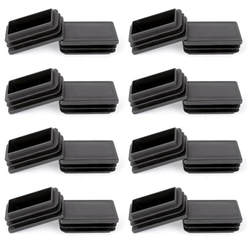 OSDUE Lamellenstopfen, 30 x 15 mm Rechteckig Rohrstopfen Rohrabdeckung aus Hochwertigem Polyethylen Kunststoff für Stahlrohr Edelstahlrohr Alurohr Aluprofil Rechteckstopfen Schwarz - 16 Stück OSDUE Lamellenstopfen, 30 x 15 mm Rechteckig Rohrstopfen Rohrabdeckung aus Hochwertigem Polyethylen Kunststoff für Stahlrohr Edelstahlrohr Alurohr Aluprofil Rechteckstopfen Schwarz - 16 Stück von OSDUE