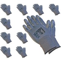 Professionelle Mehrzweckhandschuhe — Wird in 10 Paaren verkauft Grau 11 von OSE