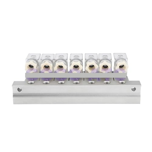 3-Wege-Pneumatik-Aluminium-Magnetventil 3V1-06 Anschluss 1/8 Zoll BSP 6 W DC24 V 6 VA AC220 V Mikrosteuerung Gas-Elektroventilverteiler(4-SET) von OSHZIKJII