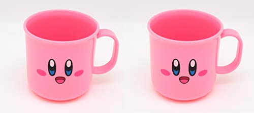 OSK Plastikbecher Tasse 200ml für Kind Kinderparty, Hergestellt in Japan, Kirby's Dream Land, Kirby Pink, Set mit 2 Bechern C-1 PK von OSK