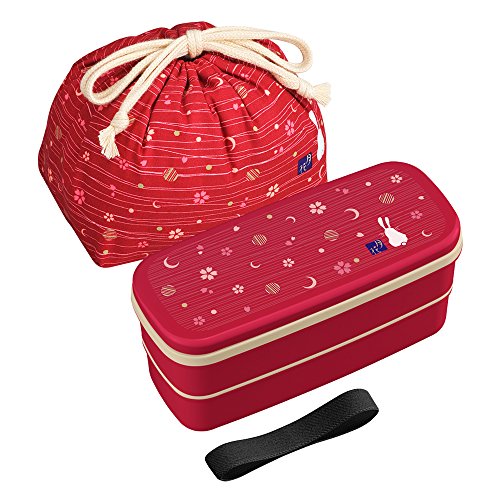 OSK PW-28C Moonflower Lunchbox, Polypropylen, Rot von OSK