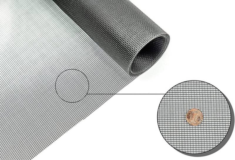 OSL Insektenschutz Fliegengitter-Gewebe für Fenster und Türen Rolle 1,80 x 10,0 m schwarz, schwarz & grau - individuell zuschneidbar - für Fenster und Türen OSL Insektenschutz Fliegengitter-Gewebe für Fenster und Türen Rolle 1,80 x 10,0 m schwarz, schwarz & grau - individuell zuschneidbar - für Fenster und Türen von OSL Insektenschutz