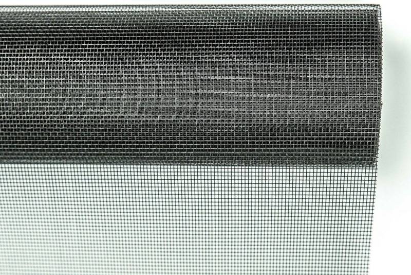 OSL Insektenschutz Fliegengitter-Gewebe Gaze Mückengitter Insektenschutz Gewebe für Fenster in versch. Gößen, in schwarz und grau - Fliegengitter Maß-Zuschnitte - Fenster und Tür von OSL Insektenschutz