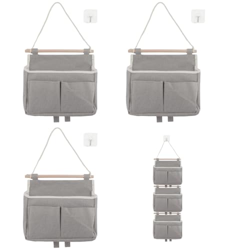 OSLEN Hängeorganizer 3 Stück Wandorganizer Hängeorganizer Bad mit Klebriger Haken Faltbarer Wand Aufbewahrungstasche für Zuhause Office Büro Geschäft Bad Kinderzimmer OSLEN Hängeorganizer 3 Stück Wandorganizer Hängeorganizer Bad mit Klebriger Haken Faltbarer Wand Aufbewahrungstasche für Zuhause Office Büro Geschäft Bad Kinderzimmer von OSLEN
