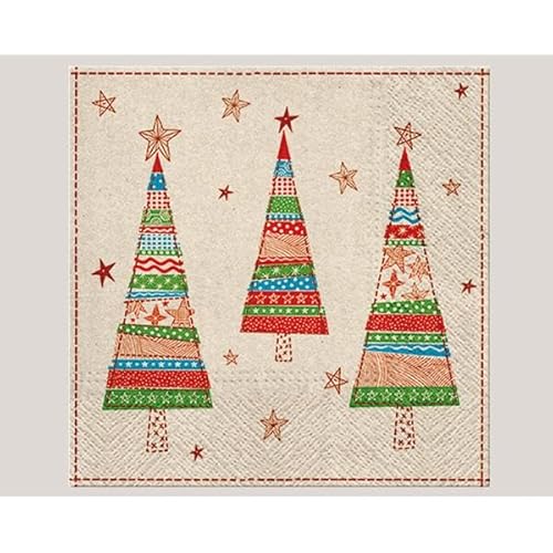 Napkins 20s, 3-lagig 33 x 33 cm 'Nature Tree von OSMA