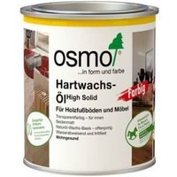 Osmo Hartwachs-Öl Farbig Schwarz 0,75 l - 10100317 von OSMO