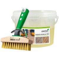 Osmo - Anstrich-Entferner Gel 2,50 l Eimer & Ter.-Reinigungsbürste - 13900143 von OSMO