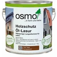 Osmo - Holzschutz Öl-Lasur Teak 0,75 l - 12100013 von OSMO