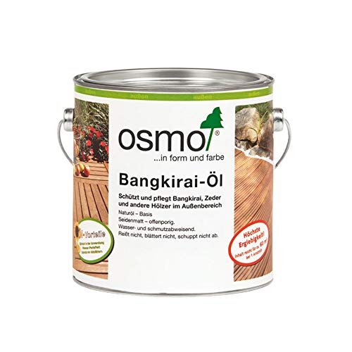 OSMO Terrassenöl 2,5 L Bangkirai Öl 006 von OSMO