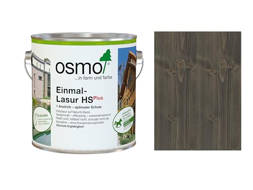 OSMO Einmal-Lasur HS Plus 9207 Quarzgrau, 0,75L von OSMO