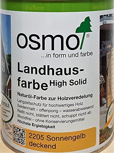 OSMO Landhausfarbe Sonnengelb 0,75 l - 11400059 von OSMO