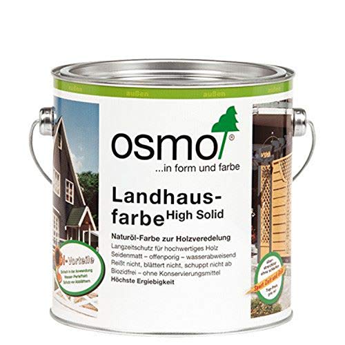 Osmo Landhausfarbe Lichtgrau (2735) 2,5 Liter von OSMO