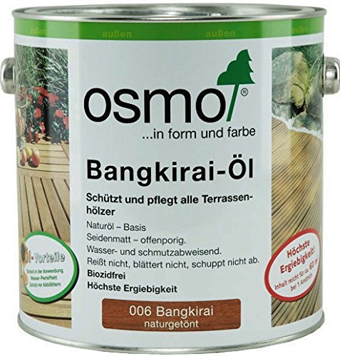 OSMO Terrassenöl 3,0 L Bangkirai Öl 006 von OSMO