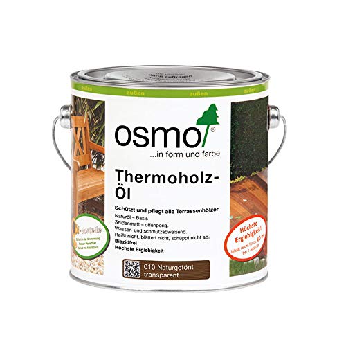 OSMO Terrassenöl 2,5 L Thermoholz Öl 010 Naturgetönt von OSMO