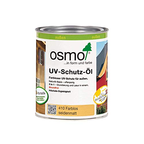 Osmo UV - Schutzöl 410 UV-Schutz für den Aussenbereich biozidfrei 0,750 L von OSMO