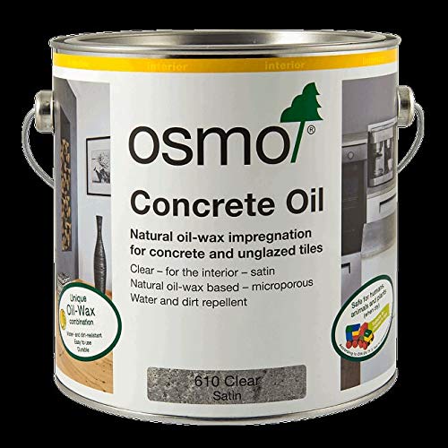 Osmo Beton-Innenöl transparent Satin 610 2,5 Liter von OSMO