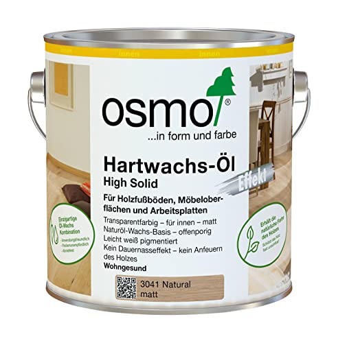 OSMO Hartwachs-Öl 2,5 L, 3041 Natural Effekt von OSMO