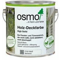 Holz-Deckfarbe Weiß 2,50 l - 11200003 - Osmo von OSMO