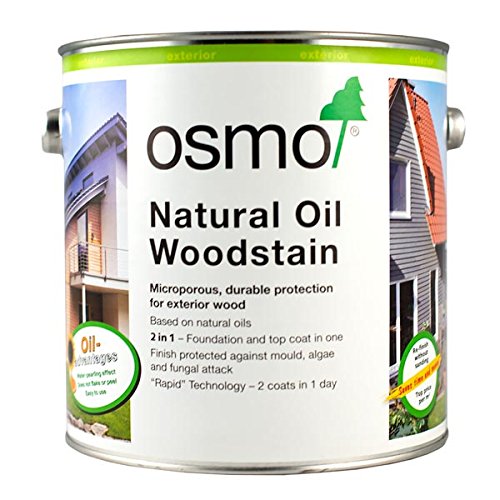 Osmo Holzschutz Öl-Lasur Basaltgrau 903-2,5 l von OSMO