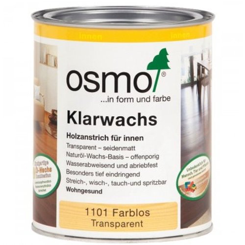 Osmo Klarwachs 1101 Farblos 0,75 Liter Osmo Klarwachs 1101 Farblos 0,75 Liter von OSMO