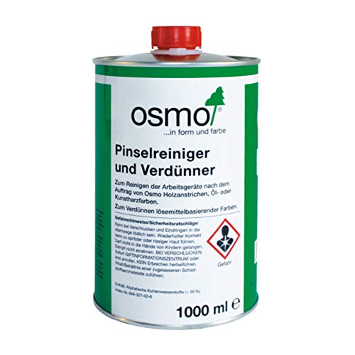 Osmo Pinselreiniger und Verdünner Farblos 1,00 l - 13900001 von OSMO