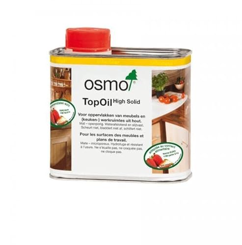 Osmo TopOil 0,5L 3058, Kleurloos mat 3058, Kleurloos mat De bescherming van uw tafel, meubel of keuken tegen vlekken von OSMO