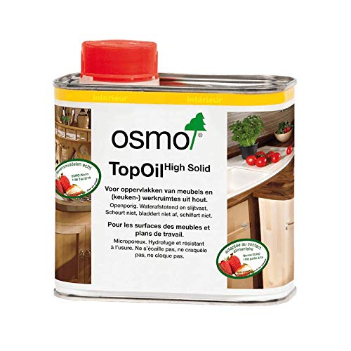 Osmo TopOil 0,5L 3068, Natural 3068, Natural De bescherming van uw tafel, meubel of keuken tegen vlekken von OSMO