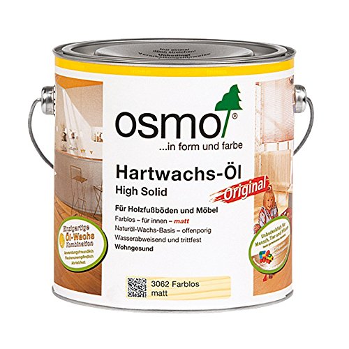 Osmo Hartwachs-Öl 3062 - 2,5 Liter von OSMO