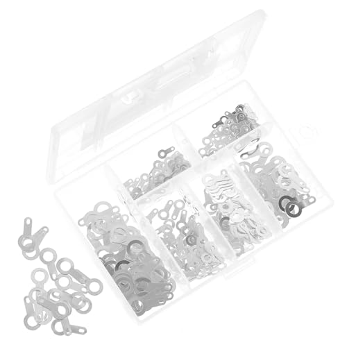 OSOLADY 300stücke Lötösen Mit Kupferbeschichtung Einkopf-lötfahne Unterlegscheibe Für Instrumente Und Geräte in Box von OSOLADY