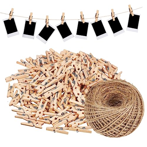 OSOLADY 1 Rolle Garnklammer-Set dekoratives Seil Makramee-Schnur Bastelschnur rustikal Jute-Gartenschnur Jute Schnur bastel Bindfäden-Gartenset gedrehtes Juteseil Jutegarn Holz OSOLADY 1 Rolle Garnklammer-Set dekoratives Seil Makramee-Schnur Bastelschnur rustikal Jute-Gartenschnur Jute Schnur bastel Bindfäden-Gartenset gedrehtes Juteseil Jutegarn Holz von OSOLADY