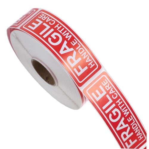 OSOLADY Zerbrechliche Markierungen 25 X 75 Mm Zerbrechliche Etiketten Klebeaufkleber Für Warnetiketten Versandetiketten OSOLADY Zerbrechliche Markierungen 25 X 75 Mm Zerbrechliche Etiketten Klebeaufkleber Für Warnetiketten Versandetiketten von OSOLADY