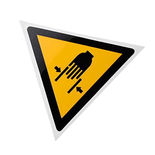 OSOLADY 1 Stück Aufkleber mit Sicherheitsschildern nicht Warnung Oh Gelb Ausrüstung Handzerkleinerungsetikettenaufkleber Sicherheitsaufkleber pp synthetisches Papier Black OSOLADY 1 Stück Aufkleber mit Sicherheitsschildern nicht Warnung Oh Gelb Ausrüstung Handzerkleinerungsetikettenaufkleber Sicherheitsaufkleber pp synthetisches Papier Black von OSOLADY