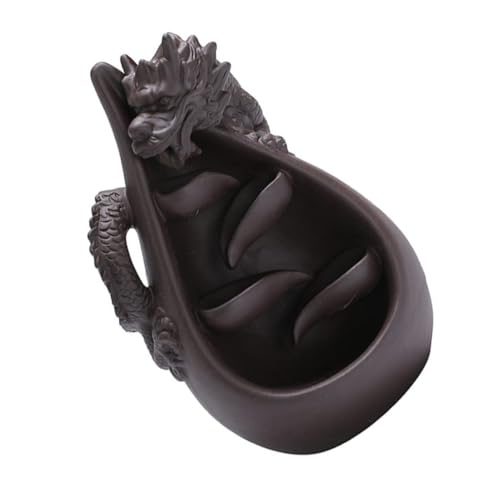 OSOLADY 1 Stück Drachen Design Rückfluss Räuchergefäß aus Sand Aromastoff für Zuhause Desktop Dekoration für Entspannung Schlafzimmer Büro Yoga und Sauna OSOLADY 1 Stück Drachen Design Rückfluss Räuchergefäß aus Sand Aromastoff für Zuhause Desktop Dekoration für Entspannung Schlafzimmer Büro Yoga und Sauna von OSOLADY