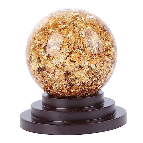 OSOLADY 1 Stück Foil Kristallgourd Feng Shui Dekoration Wasser Kristall Ball Ornament für Desktop Kreatives für Zuhause und Büro OSOLADY 1 Stück Foil Kristallgourd Feng Shui Dekoration Wasser Kristall Ball Ornament für Desktop Kreatives für Zuhause und Büro von OSOLADY