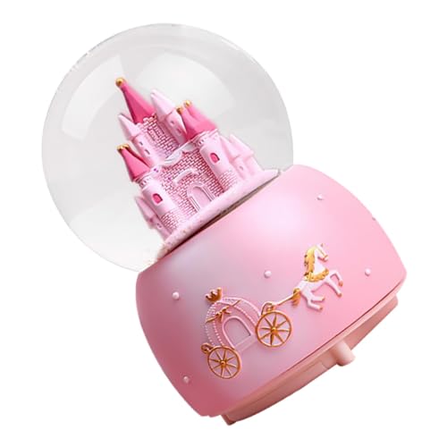 OSOLADY 1 Stück Musiktbox -Kristallkugel Szene Globe Decor bunt Kind Schneekugel Kristall-Desktop-Dekorationen Kristalldekor Musical Globe für Mädchen Wasser Rosa OSOLADY 1 Stück Musiktbox -Kristallkugel Szene Globe Decor bunt Kind Schneekugel Kristall-Desktop-Dekorationen Kristalldekor Musical Globe für Mädchen Wasser Rosa von OSOLADY