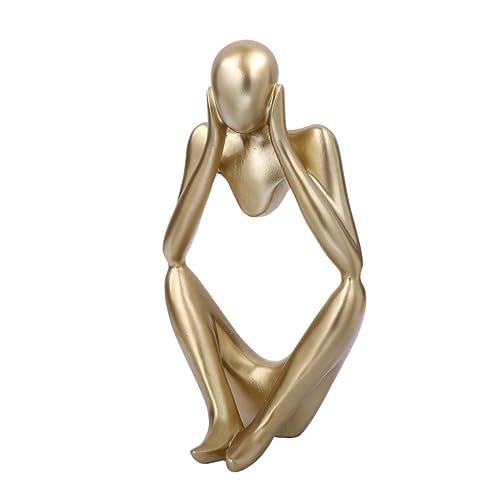 OSOLADY 1 Stück Nordische Kreative Dekoration Abstrakte Figur aus für Büro und Zuhause Kunstornament Resin Statue für Schreibtisch und Regal Einzigartige Wohnaccessoires OSOLADY 1 Stück Nordische Kreative Dekoration Abstrakte Figur aus für Büro und Zuhause Kunstornament Resin Statue für Schreibtisch und Regal Einzigartige Wohnaccessoires von OSOLADY