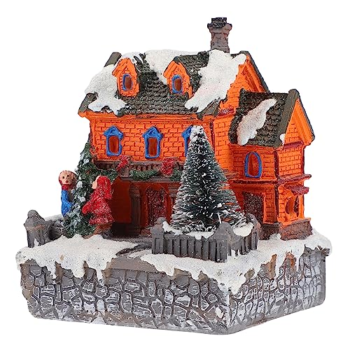 OSOLADY 1 Stück Weihnachtsverzierung Harz Handwerk Leuchtendes Verzierung Festival Ornament OSOLADY 1 Stück Weihnachtsverzierung Harz Handwerk Leuchtendes Verzierung Festival Ornament von OSOLADY