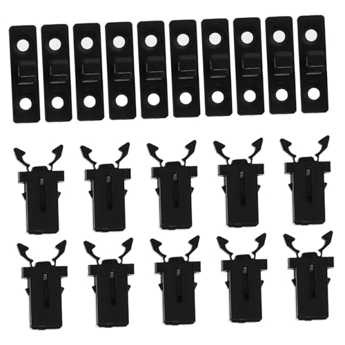 OSOLADY 10 Sätze Ersatz Mülltonnendeckel Riegel aus Abs und Metall Druckverschluss für Touchtop Abfalleimer Langlebige Mülltonnen Deckelschnapper Einfache Installation für Haushalt und OSOLADY 10 Sätze Ersatz Mülltonnendeckel Riegel aus Abs und Metall Druckverschluss für Touchtop Abfalleimer Langlebige Mülltonnen Deckelschnapper Einfache Installation für Haushalt und von OSOLADY