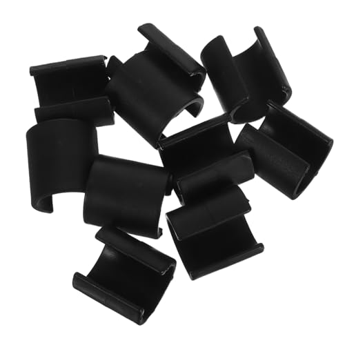 OSOLADY 10 Stück Eckfahnen Buckle Clips für Fußballtraining Robuste Polsterverbinder für Optimale Stabilität bei Agility Übungen und Rasenflaggen Hochwertige Materialien für Langlebigen von OSOLADY