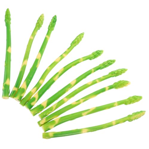 OSOLADY 10 Stück Simulation Spargelmodell Künstliches Spargeldekor Esstisch Mittelstücke Dekorationen Fälschung Spargel-Display-Requisiten Botanisches Light Green PVC OSOLADY 10 Stück Simulation Spargelmodell Künstliches Spargeldekor Esstisch Mittelstücke Dekorationen Fälschung Spargel-Display-Requisiten Botanisches Light Green PVC von OSOLADY