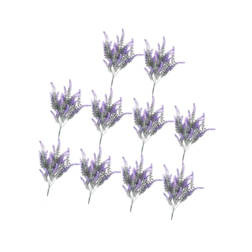 OSOLADY 10 Stück Simulierter Lavendelstrauß Anlage Saftig Gefälscht Fälschung Live Eingetopft Hängend Dekoration Künstlich Blumen Landhaus-lavendeldekor Violett OSOLADY 10 Stück Simulierter Lavendelstrauß Anlage Saftig Gefälscht Fälschung Live Eingetopft Hängend Dekoration Künstlich Blumen Landhaus-lavendeldekor Violett von OSOLADY