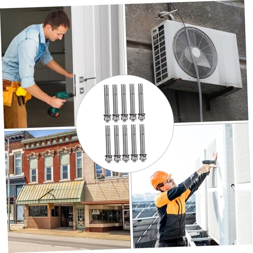 OSOLADY 10 Stück Teiliges Edelstahl Expansionsschrauben für Poolabdeckungen Außenliegende Hülse Rostfrei Vielseitig für Betonanker Zaun Fenster und Haustechnik Geeignet OSOLADY 10 Stück Teiliges Edelstahl Expansionsschrauben für Poolabdeckungen Außenliegende Hülse Rostfrei Vielseitig für Betonanker Zaun Fenster und Haustechnik Geeignet von OSOLADY