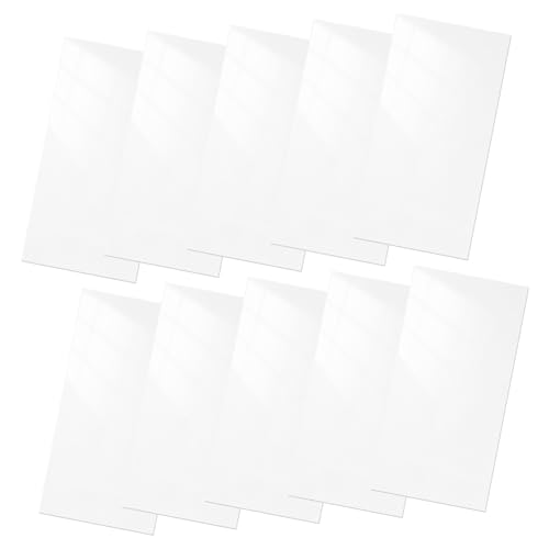 OSOLADY 10 Stück Teiliges Wasserdichte Selbstklebende Marmor wandpaneele Abziehbar und Klebend Küchenrückwand Badezimmer Vielseitig für Fliesen Glas Türen Minimalistisches Design von OSOLADY