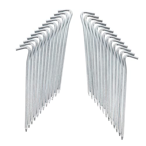 OSOLADY 10 Stück Teiliges Zeltheringe für Camping Robuste Erdnägel Verzinktem für Zelte und Planen Boden für Outdoor Aktivitäten von OSOLADY
